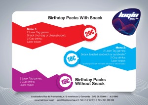 birtday pack with snack