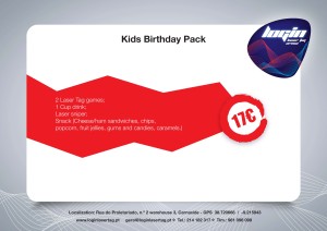 kids birthday pack